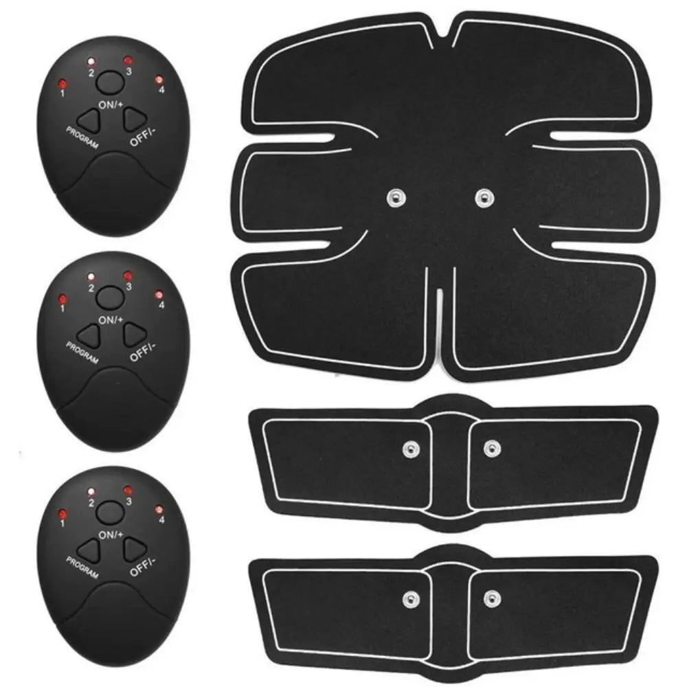 Weight Fitness Gym Equipment Arm Abdomen Trainer Hip Muscle Stimulator Massager Fitness Abdominal Trainer EMS Muscle Stimulator