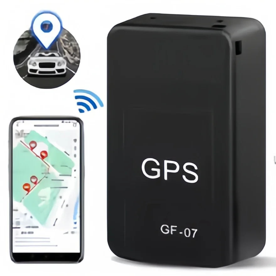 Mini GF07 GPS Tracker | Real-Time Tracking | Anti-Theft Alarm | Strong Magnetic Mount | SIM Message Positioner