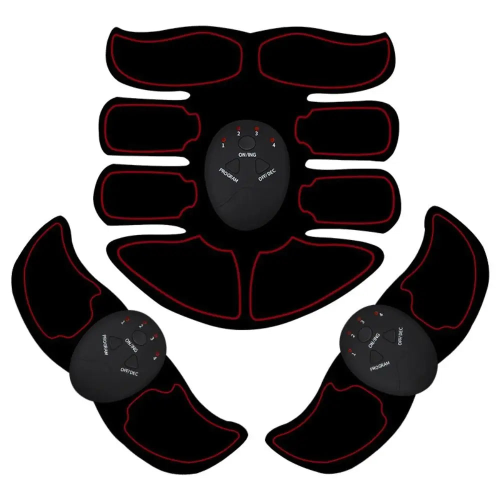 Weight Fitness Gym Equipment Arm Abdomen Trainer Hip Muscle Stimulator Massager Fitness Abdominal Trainer EMS Muscle Stimulator