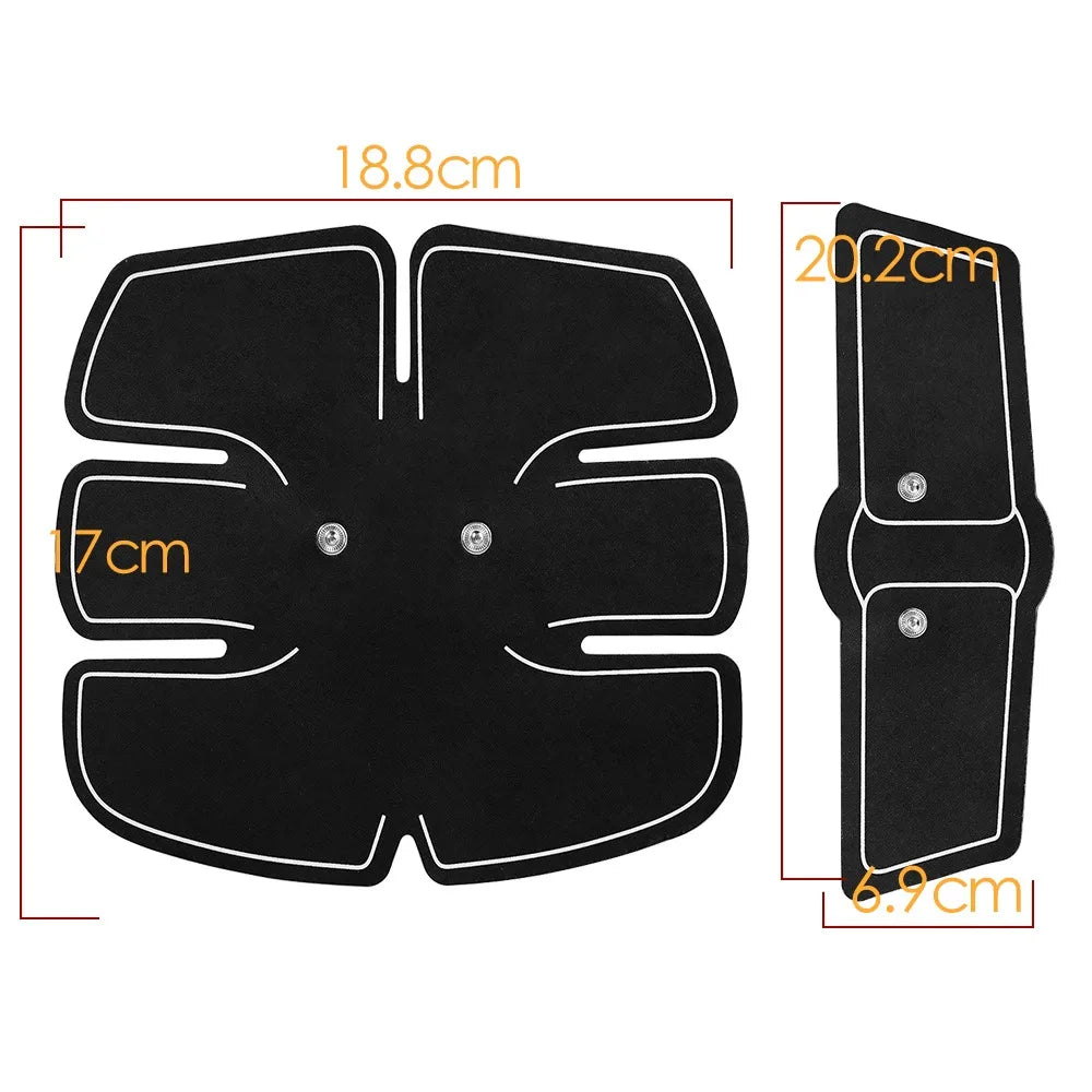 Weight Fitness Gym Equipment Arm Abdomen Trainer Hip Muscle Stimulator Massager Fitness Abdominal Trainer EMS Muscle Stimulator