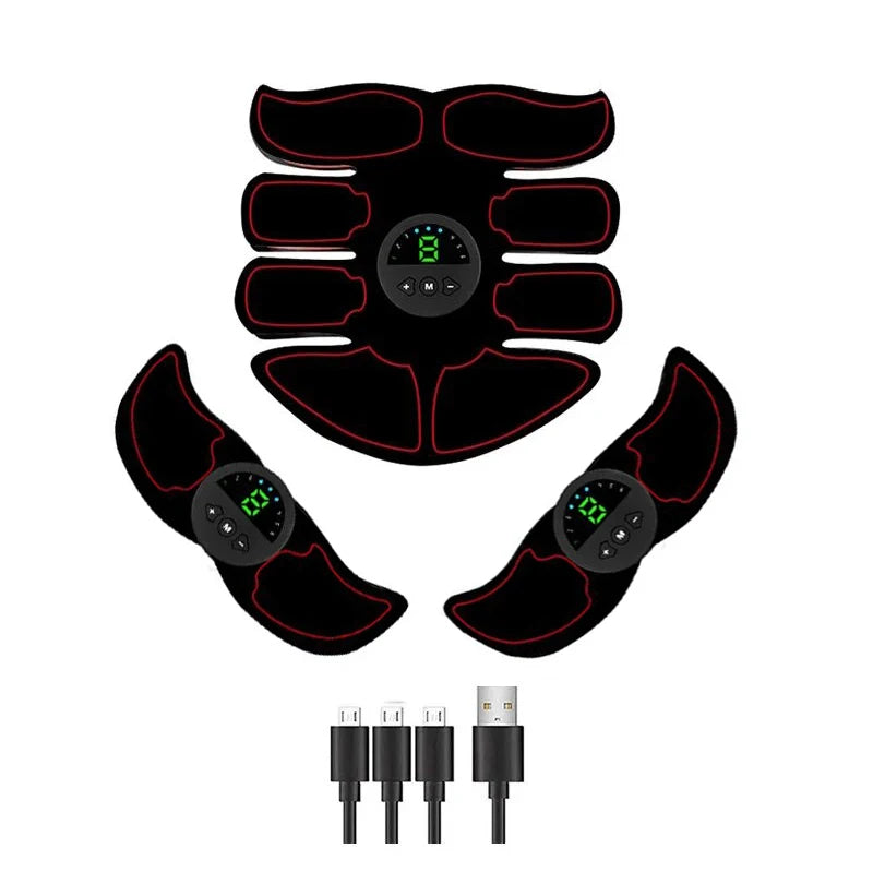 Smart EMS Wireless Muscle Stimulator Fitness Trainer Abdominal Training Electric Weight Loss Stickers Body Slimming Equipment