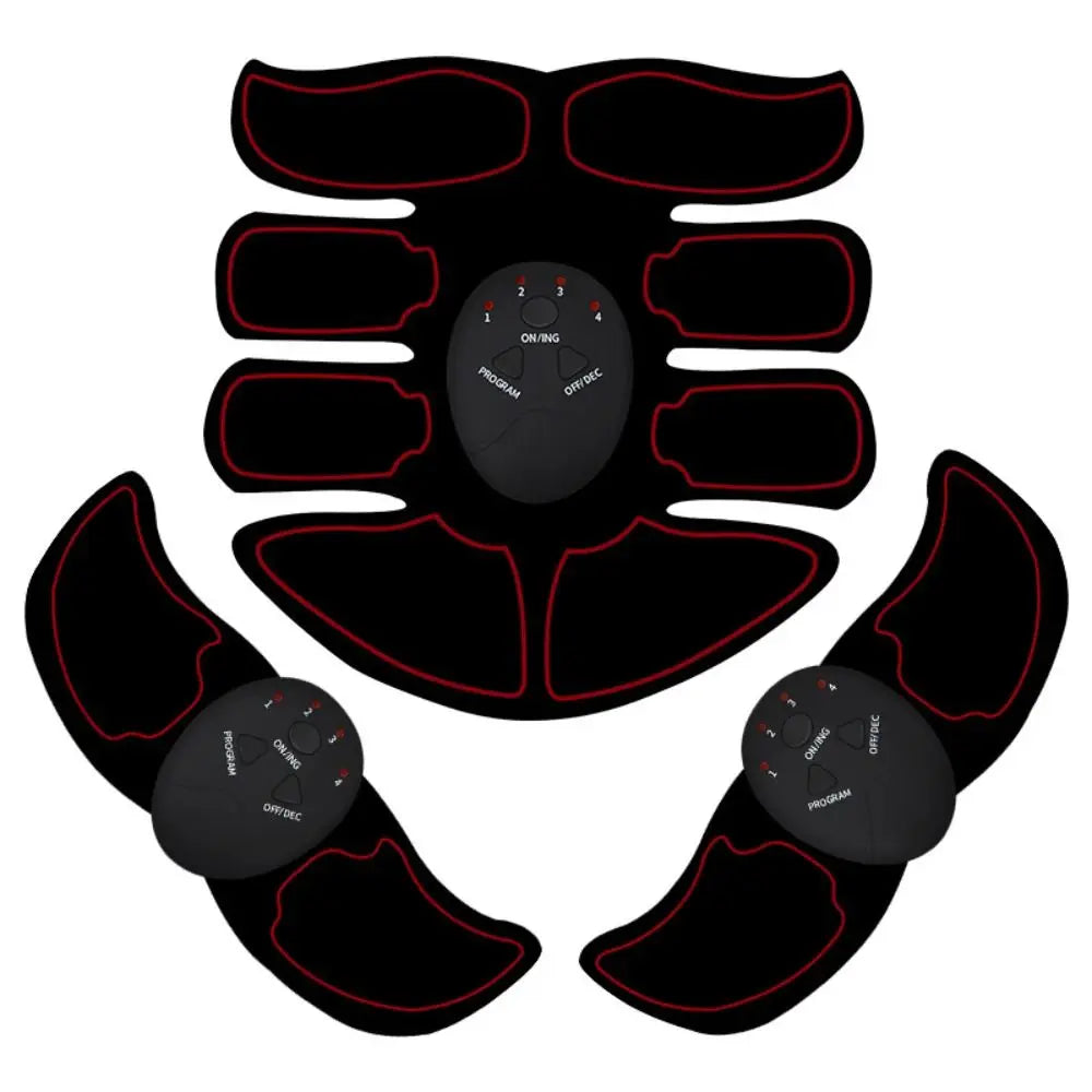 Weight Fitness Gym Equipment Arm Abdomen Trainer Hip Muscle Stimulator Massager Fitness Abdominal Trainer EMS Muscle Stimulator