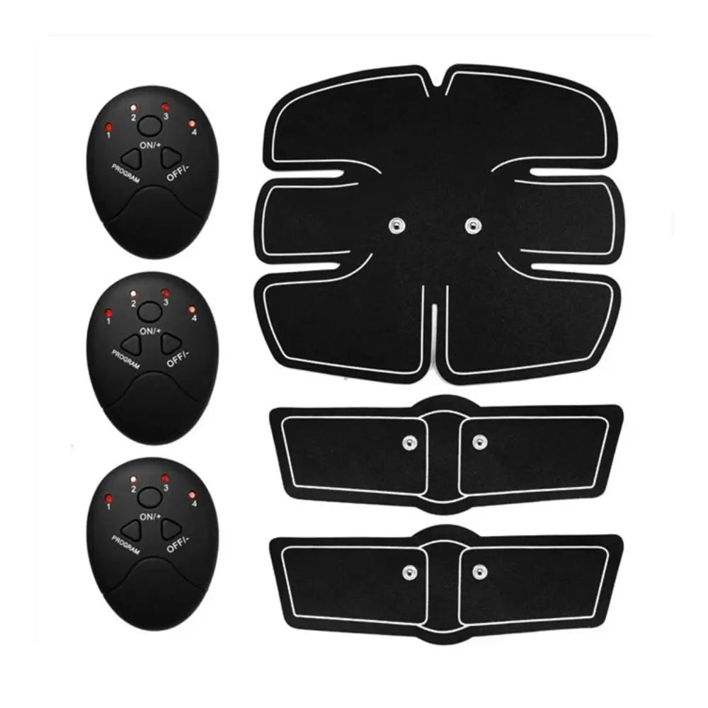Weight Fitness Gym Equipment Arm Abdomen Trainer Hip Muscle Stimulator Massager Fitness Abdominal Trainer EMS Muscle Stimulator