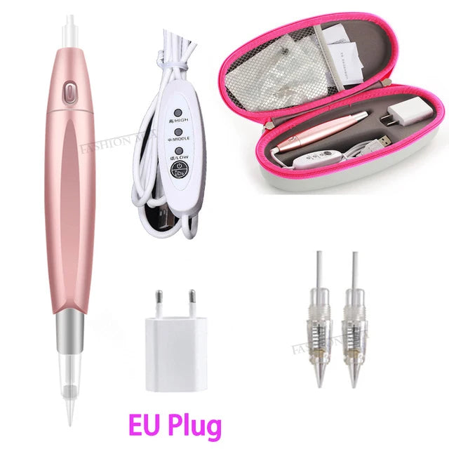 Charme Princess Tattoo Machine Makeup Microblading Digital Pen for Eyebrow Lip Eyeliner Permanent Makeup Tattoo Machine Kit