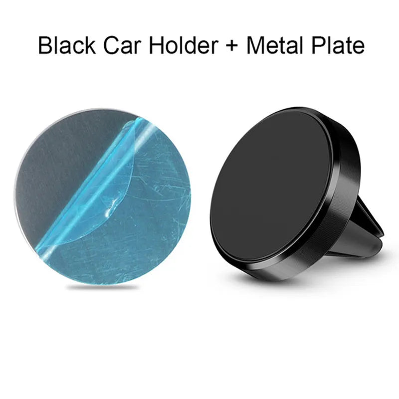 Magnetic Car Phone Holder Car Mount Air Vent Clip Mobile Stand Cellphone GPS Bracket Support in Car For iPhone Xiaomi Mi Samsung