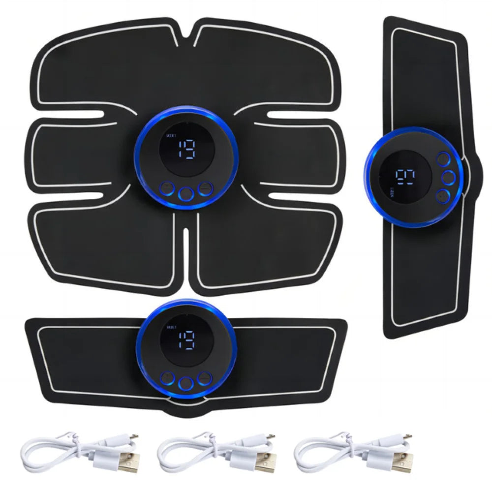 Chargeable Sport Muscle Stimulator Fitness Equipment EMS ABS Abdominal Trainer Weight Loss Body Slimming Anti Cellulite Hip Lift