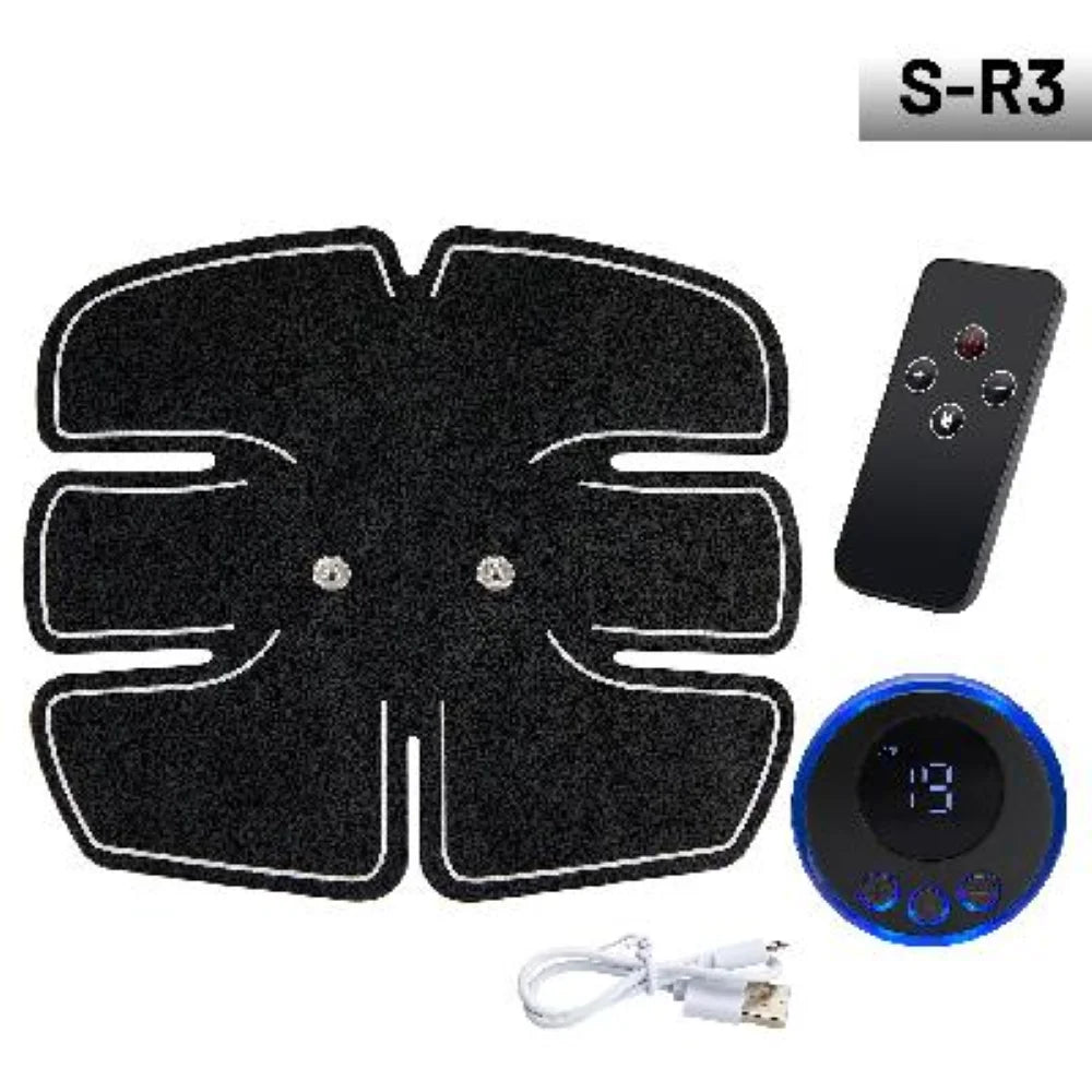 Chargeable Sport Muscle Stimulator Fitness Equipment EMS ABS Abdominal Trainer Weight Loss Body Slimming Anti Cellulite Hip Lift