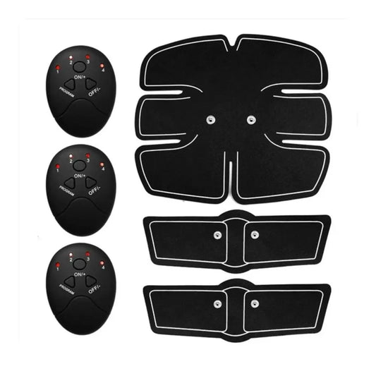 Weight Fitness Gym Equipment Arm Abdomen Trainer Hip Muscle Stimulator Massager Fitness Abdominal Trainer EMS Muscle Stimulator